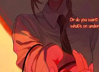 makina teases you with edging femdom in chained bondage 😈