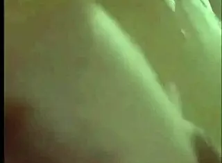 Housewife licks girlfriend intensely during video call sex in shower