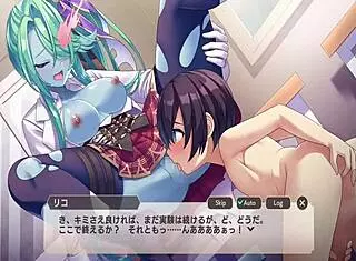 Rich Girl Masturbates While Getting Cunnilingus In Monster Girl Tdx