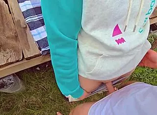 forbidden pegging pleasure with cum-filled panties