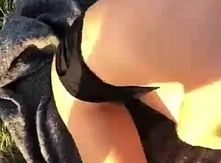 Imagine a perfect blowjob turning into deepthroat and cum swallowing outdoors