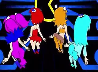 Pacman ghost girls dance so horny in phases 😈💃