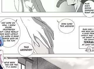 Mangagamer's girls night out in animated hentai style