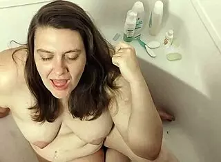 cheating whore gets mouth pissed on while bf at work