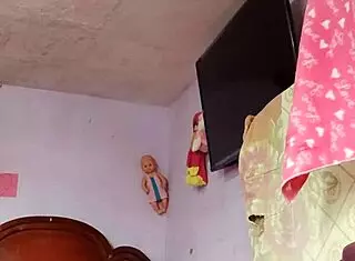 Stepmother-In-Law's Room Solo Cumshot Explosion