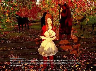 Exploring the harem hotel in this game update