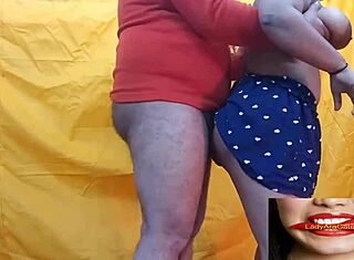 Desi Bhabhi kívánja a durva kutyapózt a farmon, mocskos hindi titkokat öntve