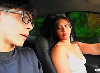 Leyla's Intense Fuck With Driving Instructor