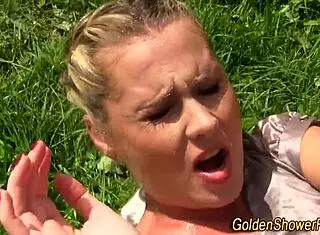 I got urine soaked and spunked all over me, oh god