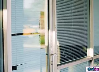 short hair blonde pleases lesbian friends in bath threesome