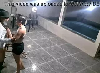 beggar scores lucky day with housewife in wild costume sex