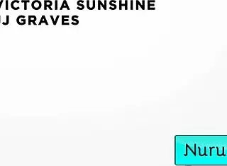 victoria sunshine, you sexy brunette masseuse, getting fucked hard by jj graves?