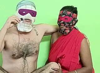 Indian housewife performs oral on black man