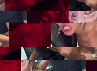 Petite Brunette Feels Monster Cock Fully