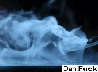 Mysterious gothic vampire Dani lurks in the shadows