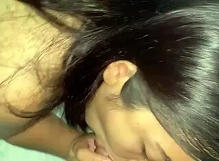 Latina Amateur Sister-In-Law Gives Amazing Blowjob