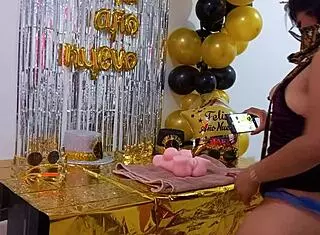 Hot Stepsister Celebrates Birthday With Doll And Advice