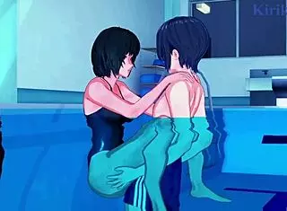 Ai Nanasaki And Hibiki Tsukahara Intense Sex With Creampie In Amagami Hentai