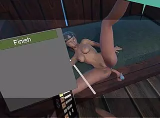 play with myia's desperate alien pussy in vr!