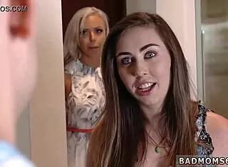 milf takes hard anal in stepmother stepdaughter deal