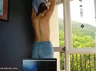 Julia V Earth begs Alex for cum in sweet mouth! 😘