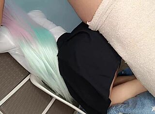 Opphisset av stedatters trange jomfru fitte