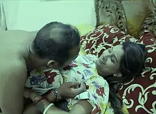 Beautiful Indian Wife Enjoys Hot Sex With Young Dewar