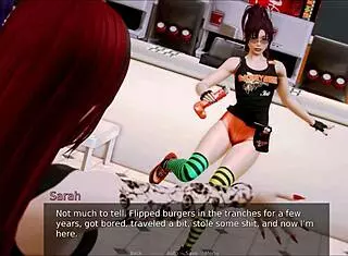 Is this blonde girl riding monster cock?