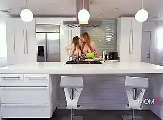 Ginger milfs guide step siblings in steamy session