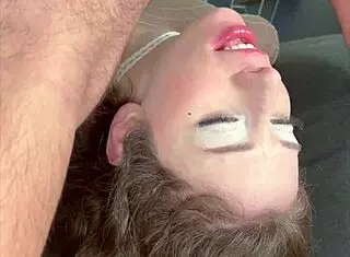 Most extreme deepthroat facefuck of 2025, wow 😱