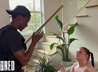 Daisy Garcia and Phantom in training day trailer. 😎