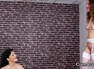 Honey Receives Facial And Swallows Semen