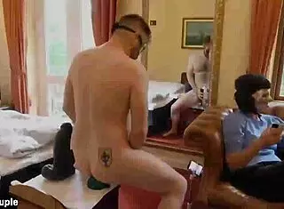 Part 1: Birthday Stretching with Intense Femdom Action