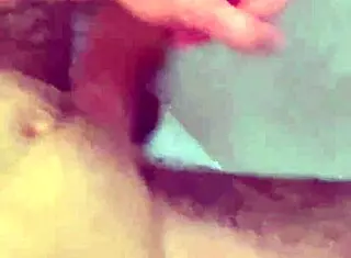 Hot Masturbation Session in Brazilian Bathroom