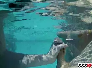 me n my besties at a pool party, ya know!