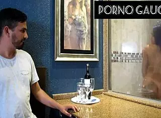 Suggestive Display In Sauna By Jhennicris DJ