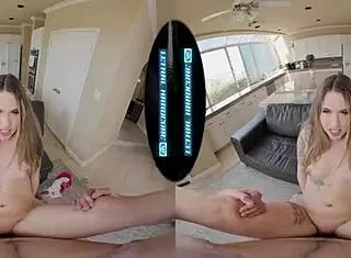 Inked Hottie Lucky Anne Seduces Tight Pussy