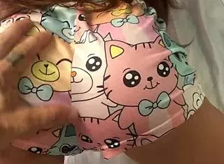 this bad stepfather is fucking a sexy innocent brunette sex doll in public, getting her to orgasm with anal