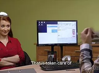 loan4k manager stunned by hypnotizing boobs for credit