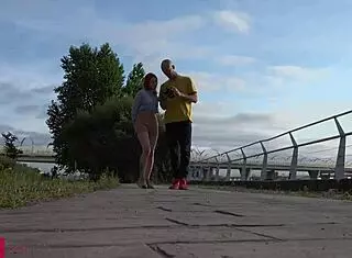 Red Louboutin Redhead Babe Drilled Anal After Photo Shoot.