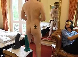 Part 1: Birthday Stretching with Intense Femdom Action