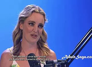 Australian Blonde Babe Charlie Forde In Solo Scene