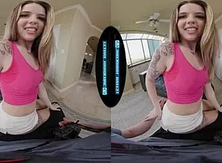 Inked Hottie Lucky Anne Seduces Tight Pussy