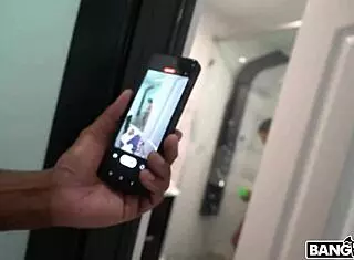 bangbros - eden west catches her stepdad peeping on her in the shower with a big boner