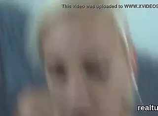 Glamorous Czech teen seduced at supermarket, drilled hard in POV style