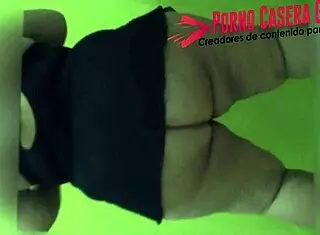 mature latina with big butt dances without underwear