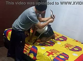 I found my stepmother recording erotically, then she asked for help with the porn video.