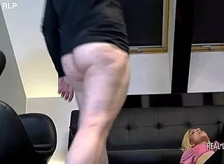 Catherine boss in interview with rimjob, piss drinking, and hard sex