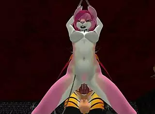 Training a furry slave for wild action, wanna see? 😈