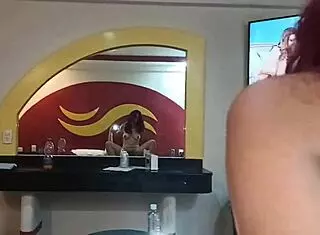 The redhead stepsister with beautiful tits rides